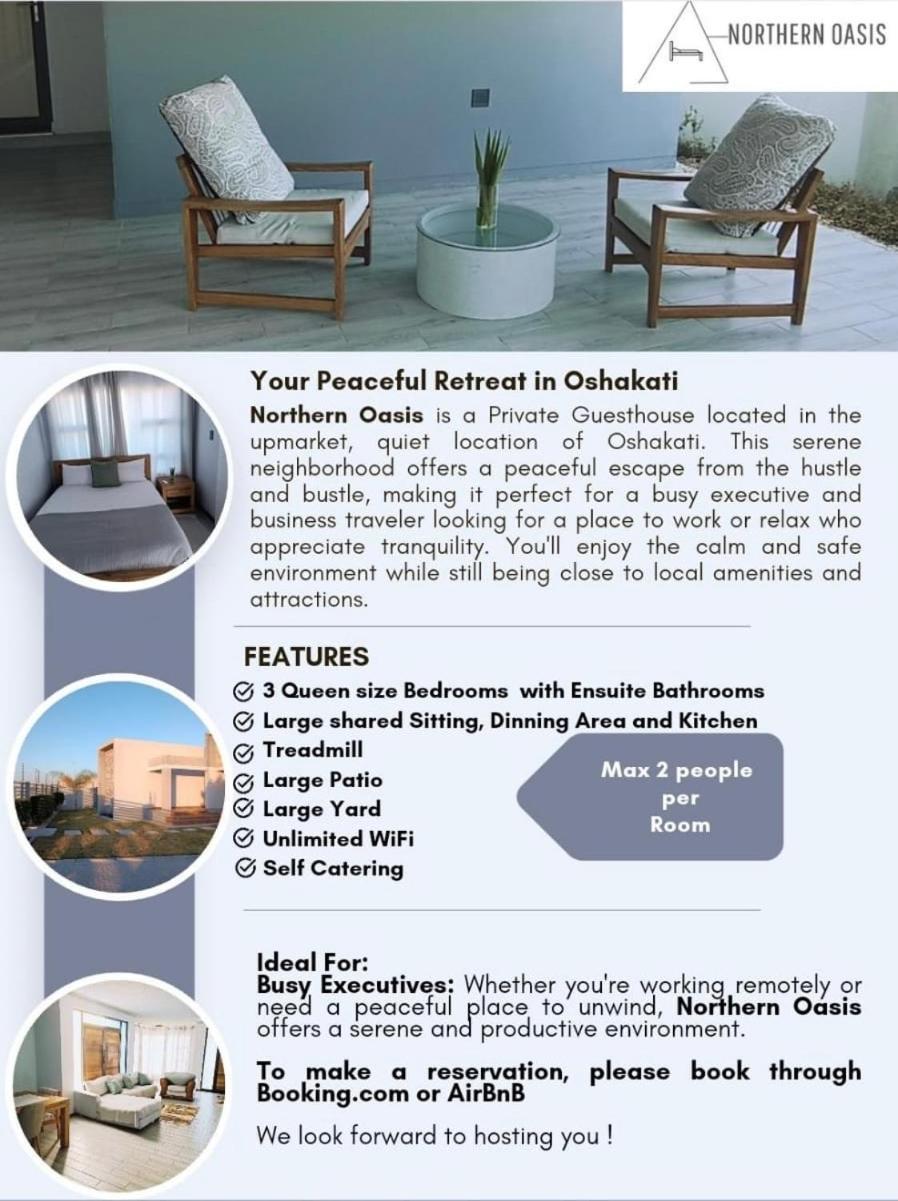 Hotel Northern Oasis Oshakati Esterno foto